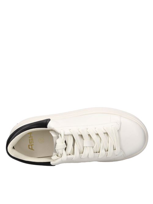 Sneakers modello Moby in pelle ASH | MOBY BE KIND METAL FREE NAPPA CALFBIANCO-NERO
